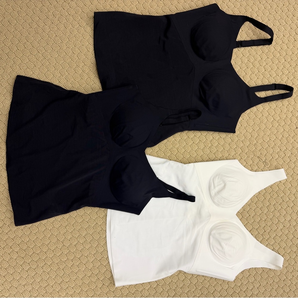 Honeylove Black and Cream Shapewear LOT of 3